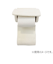 タマカネ　ミューファンα　トイレットペーパーホルダーカバー　ホワイト