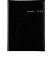 【2026年1月始まり】　高橋書店　リングダイアリー　A5　ウィークリーホリゾンタル　452　黒　月曜始まり