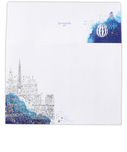 ホールマーク(Hallmark) レターパッド用封筒 プレミアムレター 819729 ブリリアントレター インディゴスカイ2