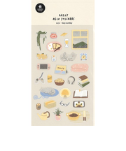 スワテリエ（suatelier）　ステッカー　1171　Lazy　Sunday