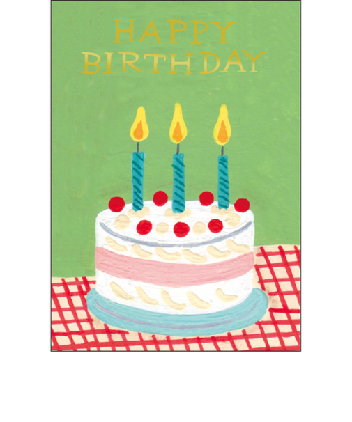 グリーティングライフ　そで山かほ子　ミニカード　SD－21　バースデー