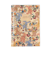 【2025年10月始まり】 クローズ・ピン Tomoko Hayashi B6 ウィークリーレフト SB96506 チェリーとテディラビット 月曜始まり