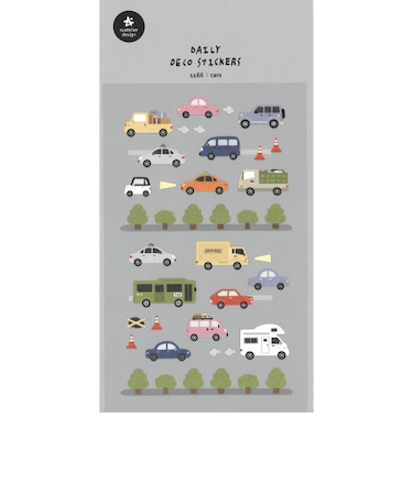 スワテリエ（suatelier）　ステッカー　1166　Cars