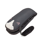 【お買い得】　クツワ　リララ　ペンケース　AK063F　ハチワレ