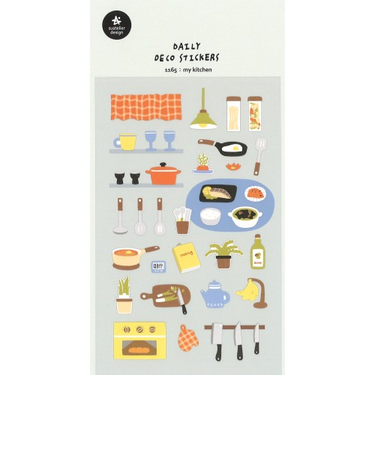 スワテリエ（suatelier）　ステッカー　1165　My　kitchen