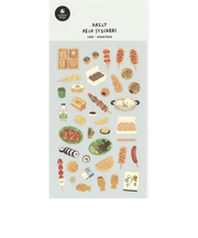 スワテリエ（suatelier）　ステッカー　1167　Street　food