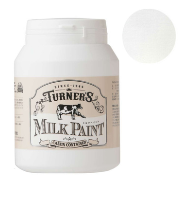 ターナー　ミルクペイント450ml　スノーホワイト