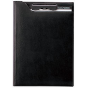 ツァイトベクター　クリップファイル　A4　ZVF654B　ブラック