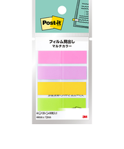スリーエム（3M）　ポストイット　フィルム見出し　マルチカラー　688MC－4N　サクラ