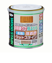 アサヒペン　水性　強着色　ウッドステイン　0.7L　ライトオーク