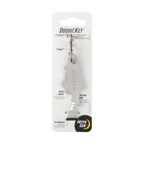 ナイトアイズ（NITE　IZE）　ドゥーヒッキー　フィッシュキーツール　ステンレスシルバー