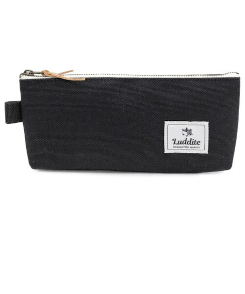 ラダイト（Luddite）　ガセットペンケース　ブラック
