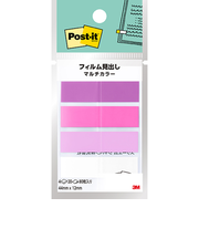 3M　ポストイット　フィルム見出し　マルチカラー　688MC－7N　フラミンゴ