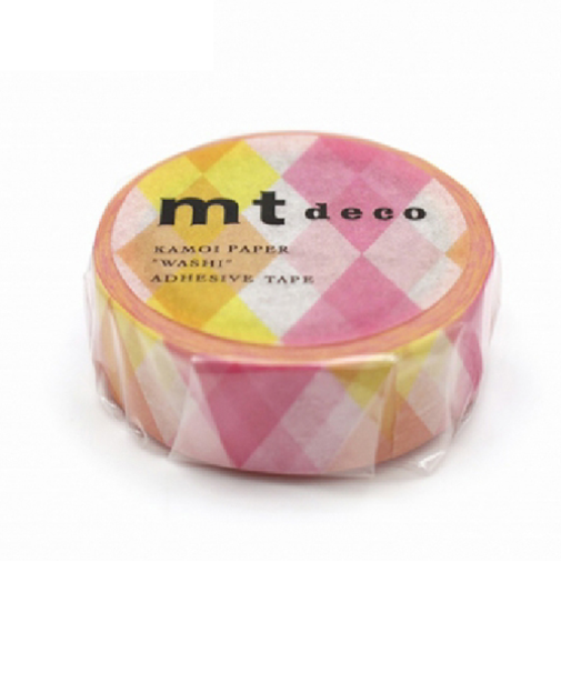 カモ井　mt　1P　MT01D335R　三角とダイヤ／ピンク