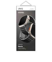 ユニーク（UNIQ）　Revix　Reversible　Magnetic　Leather＆Silicone　Strap　AppleWatch　42／44／45／