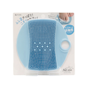 東和産業（TOWA）　シリコンフットブラシ　33284　ブルー