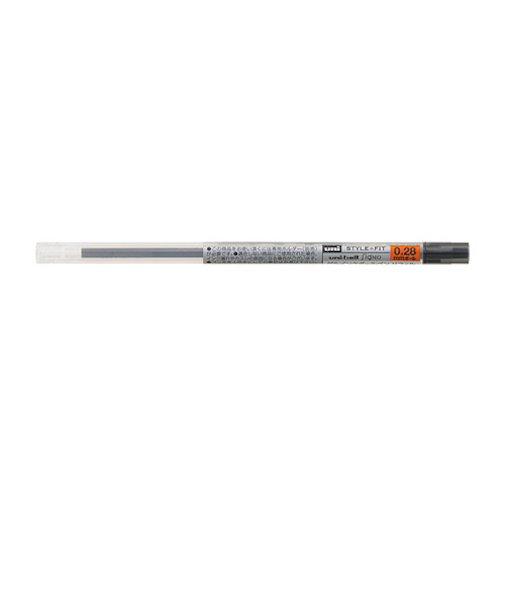 三菱鉛筆　スタイルフィット　ゲルボールペン替芯　0.28mm　UMR-109-28.24　ブラック