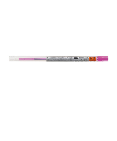 三菱鉛筆　スタイルフィット　ゲルボールペン替芯　0.28mm　UMR-109-28.13　ピンク