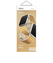 ユニーク（UNIQ）　Revix　Reversible　Magnetic　Leather＆Silicone　Strap　AppleWatch　41／40／38　