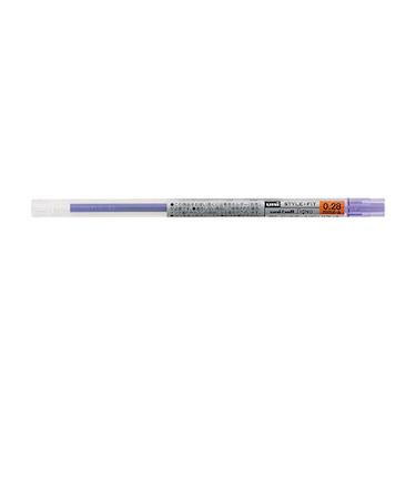 三菱鉛筆　スタイルフィット　ゲルボールペン替芯　0.28mm　UMR-109-28.12　バイオレット