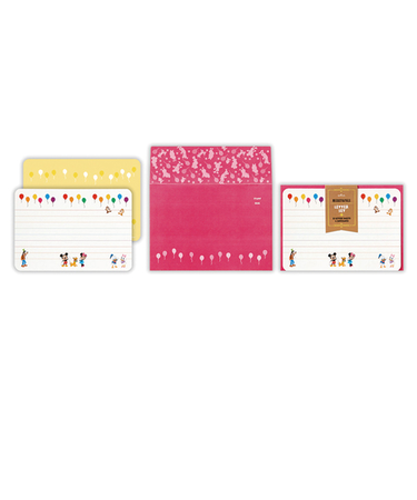 ホールマーク（Hallmark）　レターセット　ディズニー　819361　カラフルバルーン2