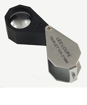 MIZAR－TEC　W－10LED　トリプレットレンズ　10倍