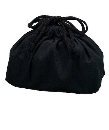 ハコヤ（HAKOYA）　巾着袋細長メンズ用　黒