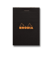 ロディア（RHODIA）　ブロックロディア　No.11　ブラック　7.4×10.5cm
