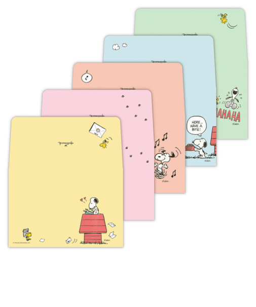 ホールマーク（Hallmark）　パッド用封筒　スヌーピー　5デザインズ　844363