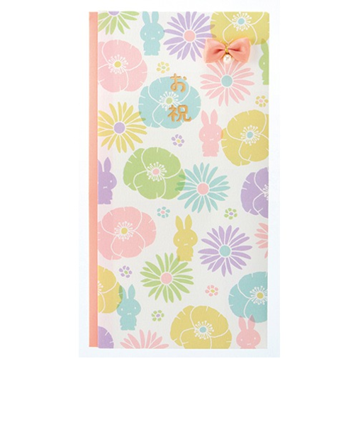 ミッフィー　多当お祝い　フラワー