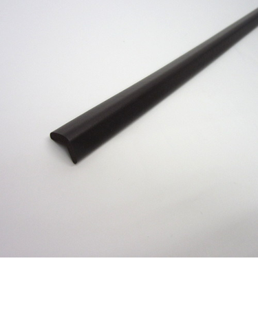 安心クッション　L字型　極細　90cm　ブラウン