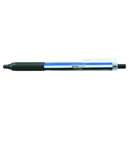 トンボ鉛筆（Tombow）　油性ボールペン　モノグラフライト　0.38mm　黒　BC－MGLU01　モノカラー