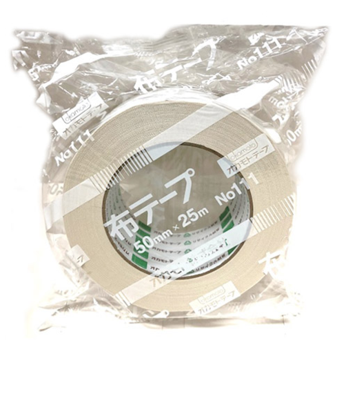 オカモト　布粘着テープ　No.111カラー　白