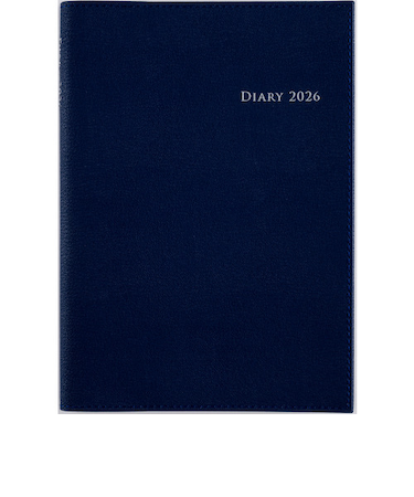 【2026年1月始まり】　高橋書店　デスクダイアリーカジュアル3　A5　ウィークリーバーチカル　433　ブルー　月曜始まり