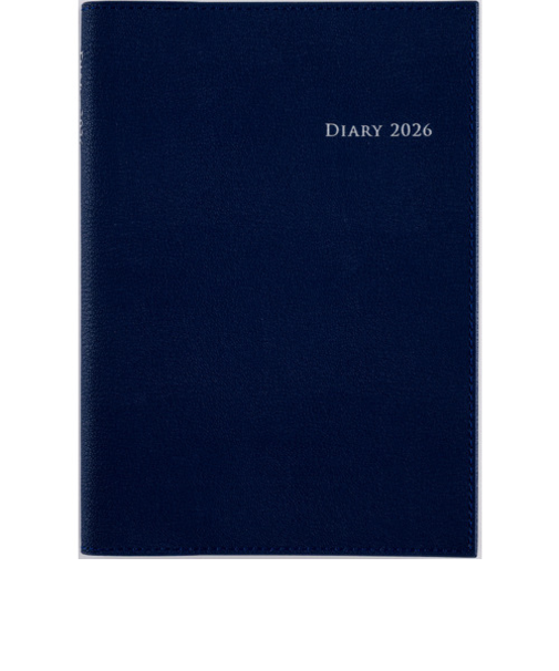 【2026年1月始まり】　高橋書店　デスクダイアリーカジュアル3　A5　ウィークリーバーチカル　433　ブルー　月曜始まり