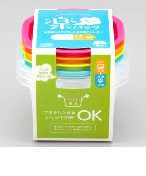 楽ちんパック　ごはん一膳用　4色組
