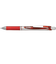ぺんてる（Pentel）　ノック式エナージェル1.0mm　BL80－B　シルバー軸　赤インキ