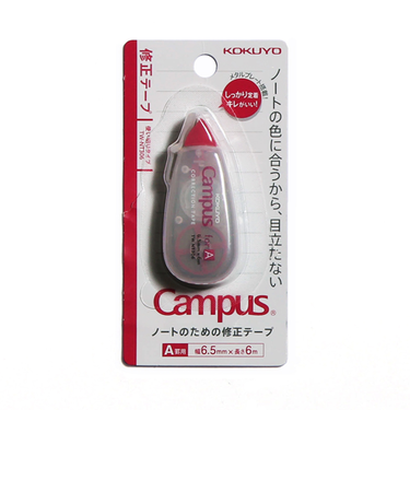 コクヨ（KOKUYO）　キャンパス修正テープ使い切りA罫6m　TW－NT306