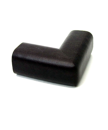 安心クッション　コーナー用　極細　ブラウン