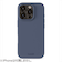 【iPhone16Pro】　ホールディット（Holdit）　シリコンケース　パシフィックブルー