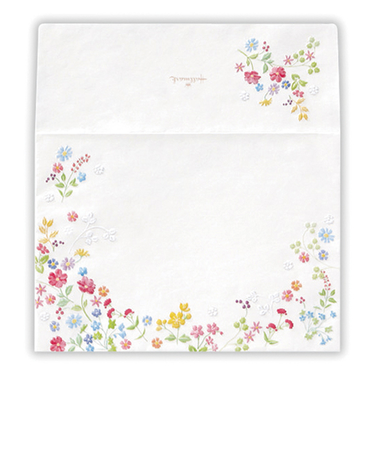 ホールマーク（Hallmark）　レターパッド用封筒　819446　ワイルドフラワー2