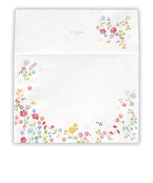 ホールマーク（Hallmark）　レターパッド用封筒　819446　ワイルドフラワー2