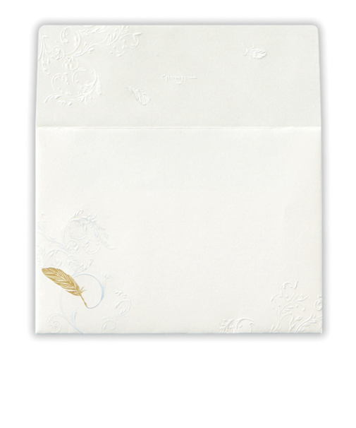 ホールマーク（Hallmark）　レターパッド用封筒　プレミアムレター　819453　フェザーペン2