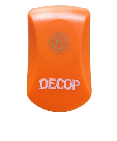 花岡（HANAOKA）　デコップ（DECOP）　エンボスパンチ　ボタン　13mm