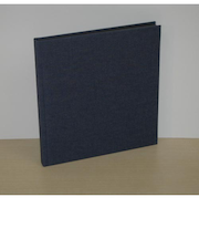 クロスアルバム　デニム素材　M　ネイビー