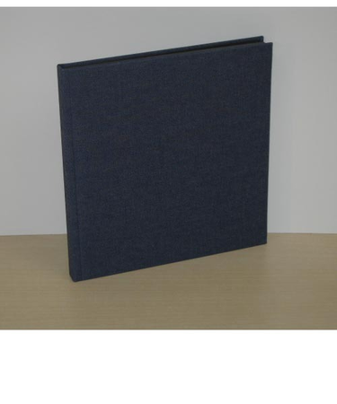 クロスアルバム　デニム素材　M　ネイビー