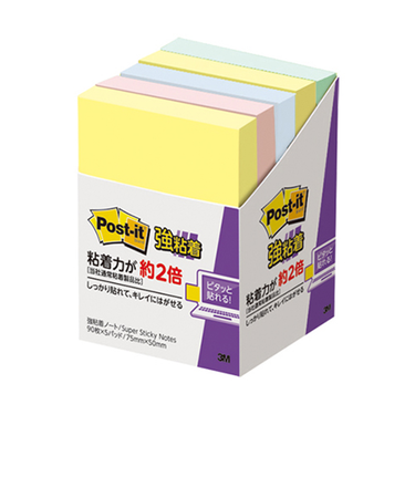 3M　ポスト・イット　強粘着ノート　656-5SSAP　アソート商品