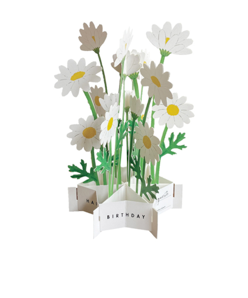 グリーティングライフ　バースデーブルーミングカード　KE－32　マーガレット