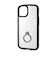 【iPhone15】　エレコム（ELECOM）　TOUGH　SLIM　LITE　フレームカラー　リング付　PM-A23ATSLFCRBK　ブラック