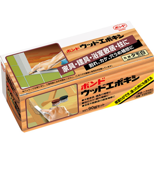 コニシ　ウッドエポキシ　タモ白　90g